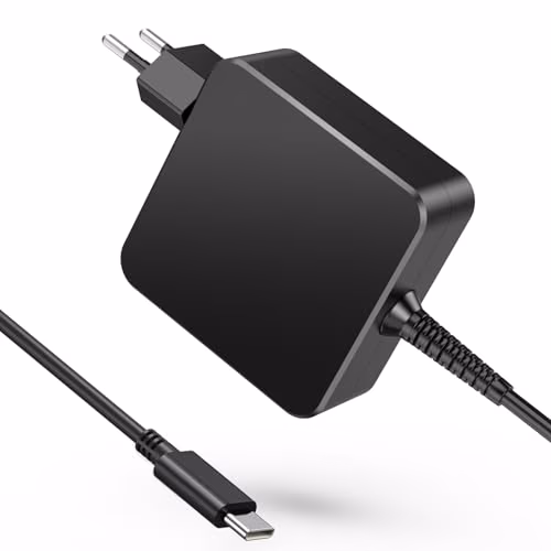 USB C 65W Chargeur Ordinateur USB-C pour Ordinateur Portable Chargeur pour Chromebook Huawei Matebook Câble de Chargement pour Ordinateur Portable Thinkpad MacBook, HP Spectre, Air Acer